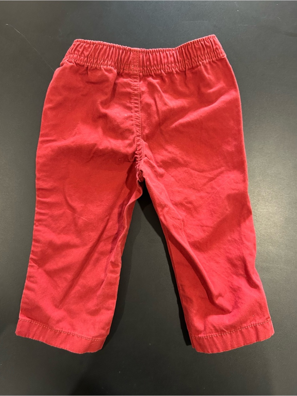 Carter's Bright Red Elastic-Waist Kids Pants